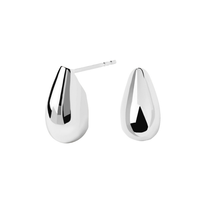 PDPAOLA Silver Small Sugar Earrings