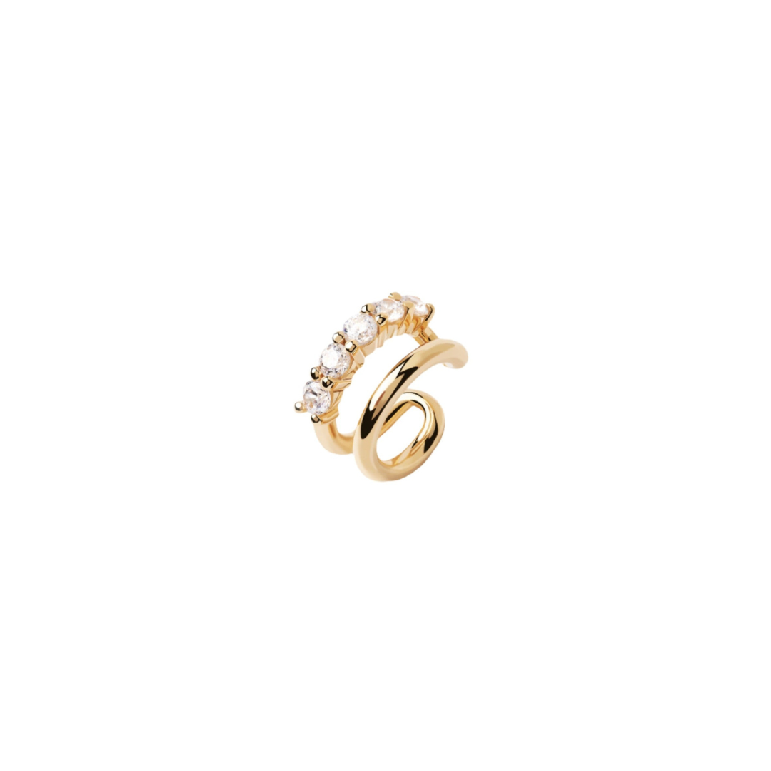 PDPAOLA Gold Alexia Ear Cuff