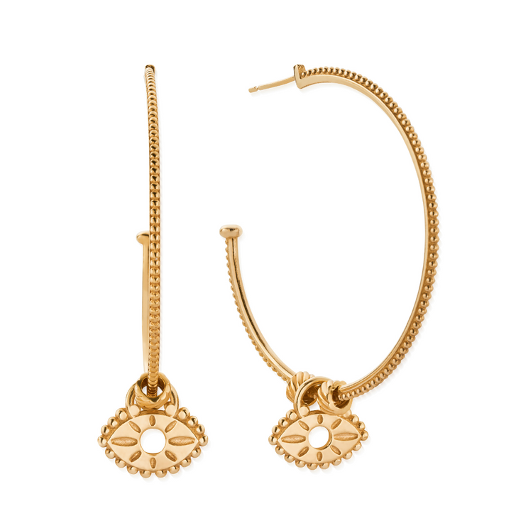 ChloBo Gold Visionary Hoop Earrings