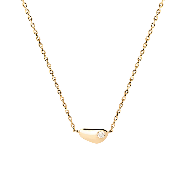 PDPAOLA Gold Delta Necklace