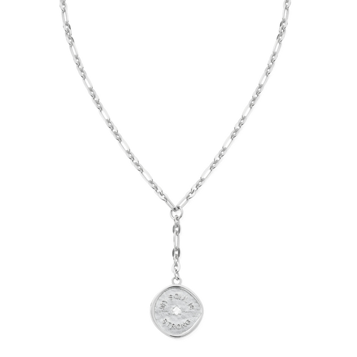 ChloBo Silver My Soul Is Strong Necklace