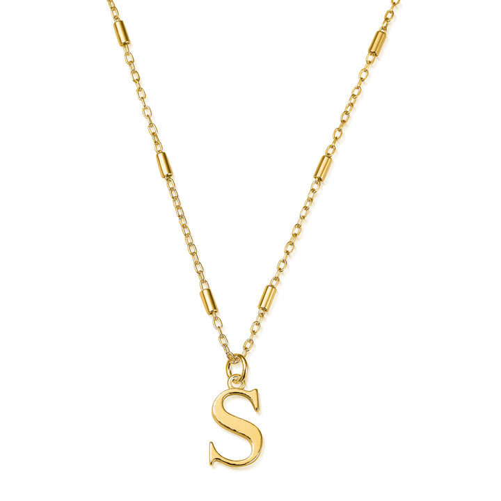 ChloBo Gold Initials A-Z Necklace