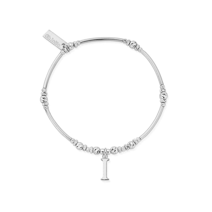 ChloBo Silver Initials A-Z Bracelet