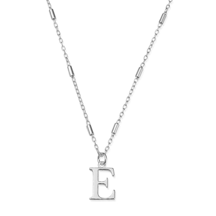 ChloBo Silver Initials A-Z Necklace