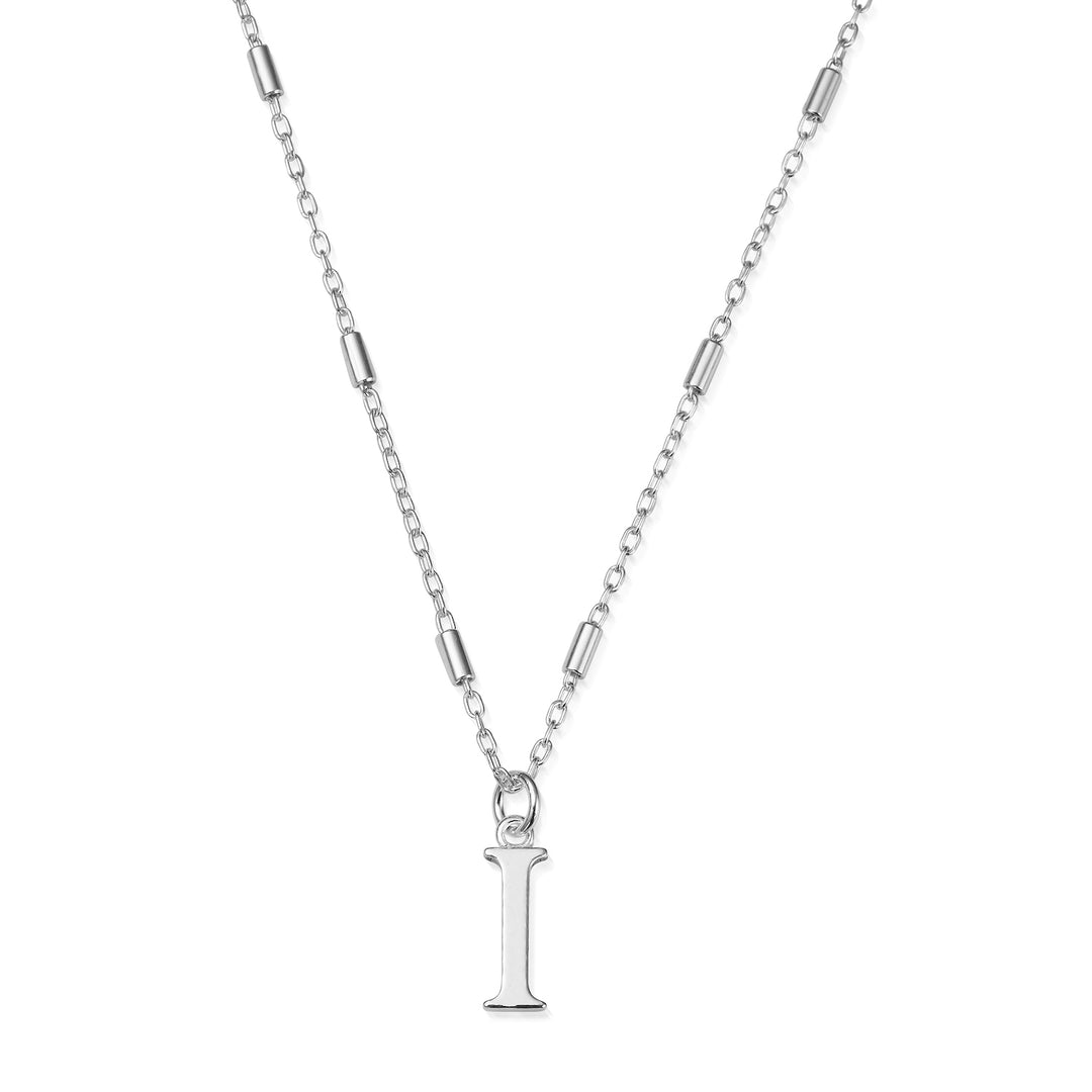 ChloBo Silver Initials A-Z Necklace