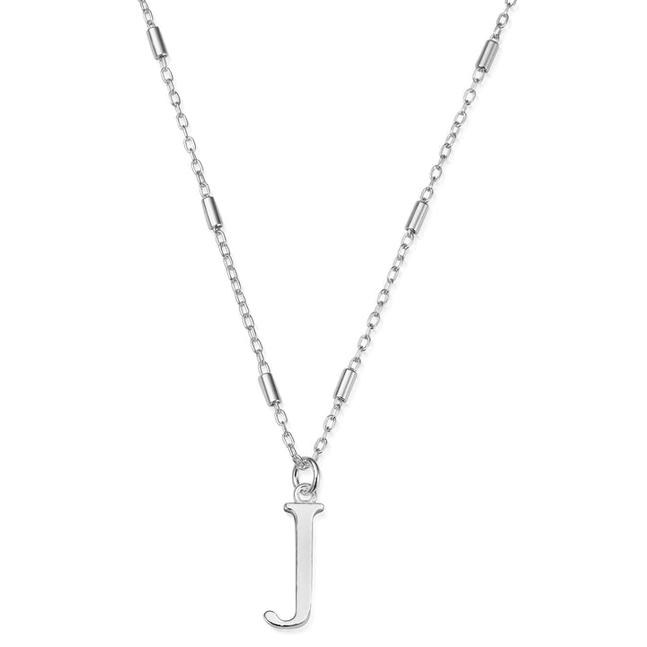 ChloBo Silver Initials A-Z Necklace