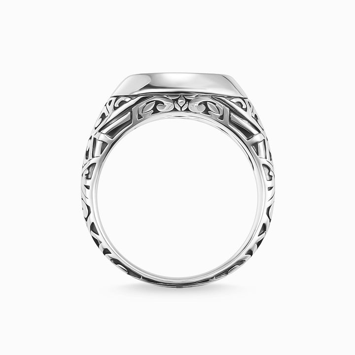 Thomas Sabo Silver Onyx Signet Ring