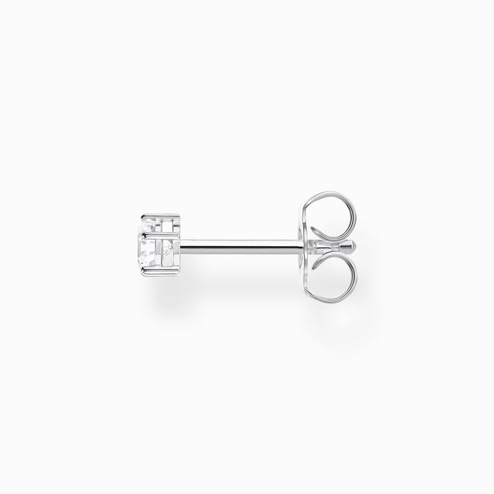 Thomas Sabo Silver 4mm CZ Single Stud Earring