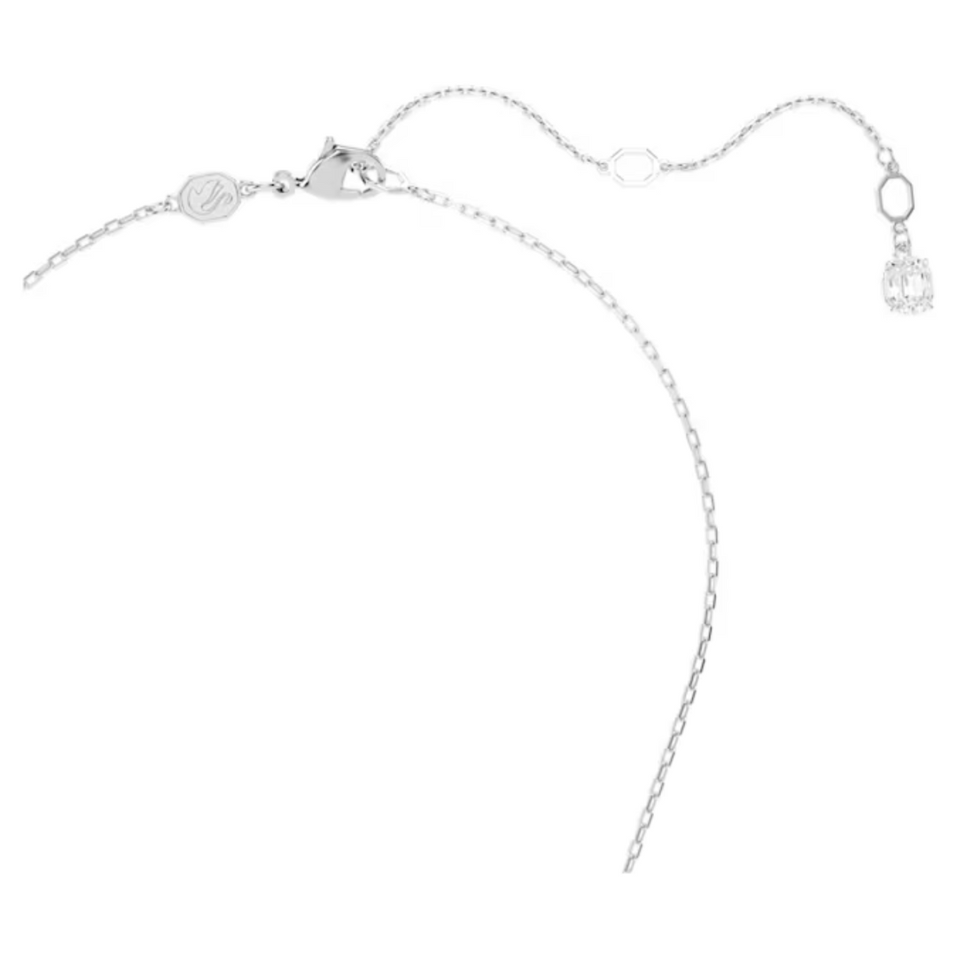 Swarovski Silver Idyllia Flower Necklace