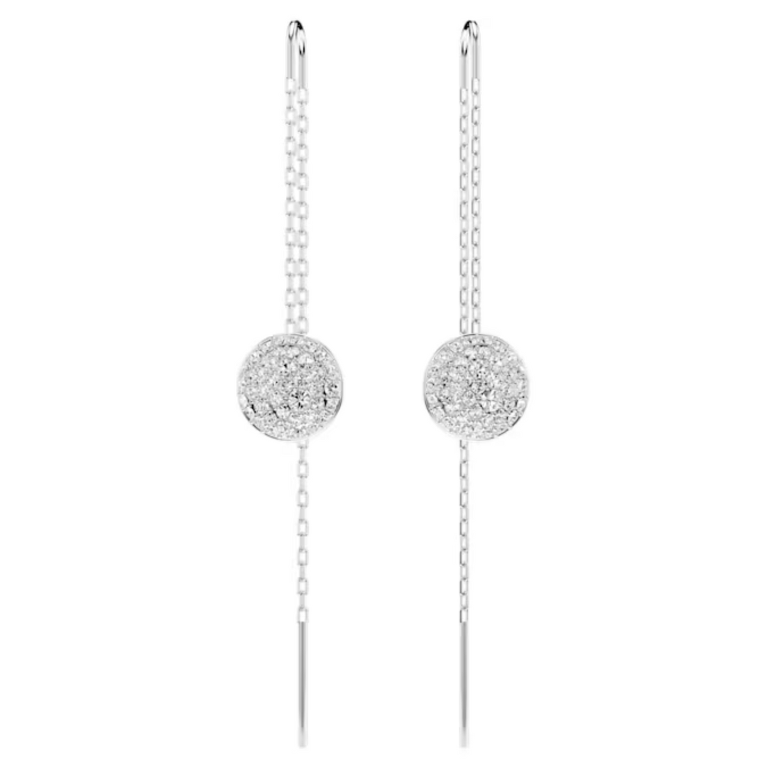 Swarovski Silver Sublima Drop Earrings