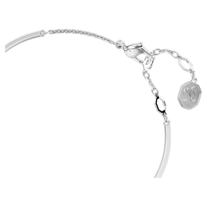 Swarovski Silver Idyllia Heart Bangle