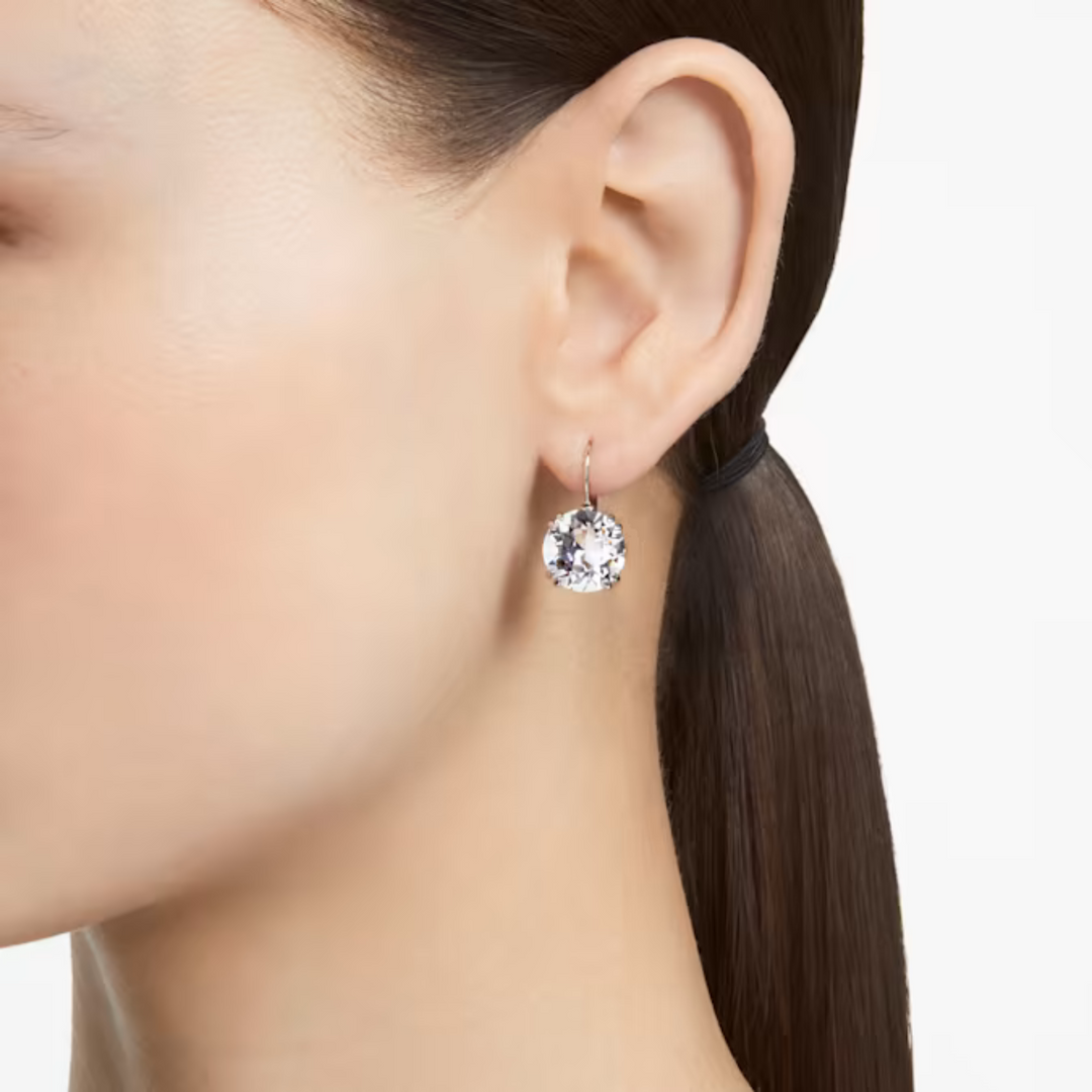 Swarovski Silver Millenia Round Cut Earrings