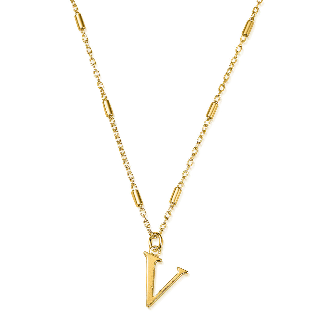 ChloBo Gold Initials A-Z Necklace