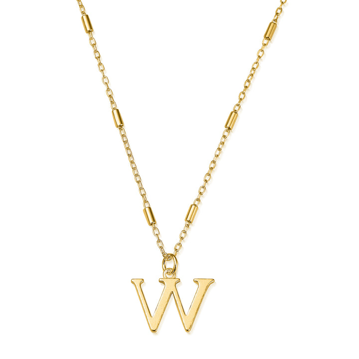 ChloBo Gold Initials A-Z Necklace