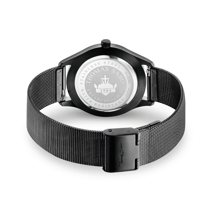 Thomas Sabo Black Ladies Small Code Watch