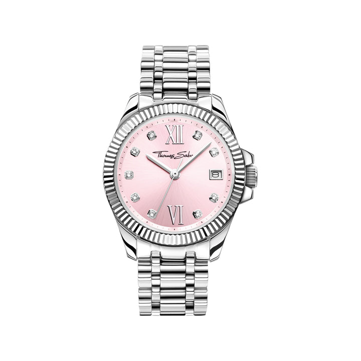 Thomas Sabo Silver Ladies Divine Pink Dial Watch