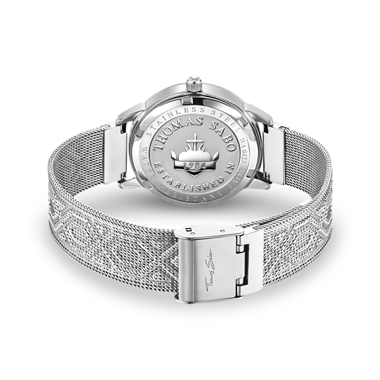 Thomas Sabo Ladies Silver Dragonflies & Zirconia Watch