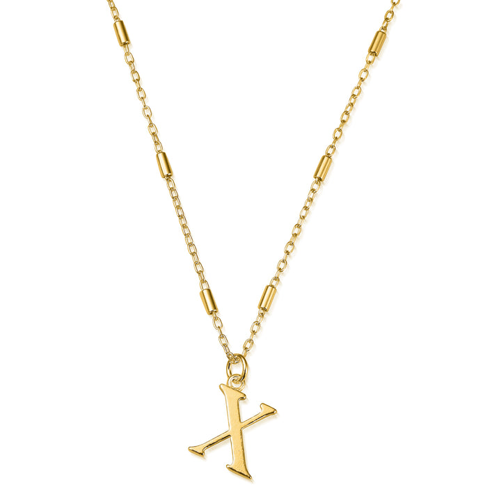 ChloBo Gold Initials A-Z Necklace