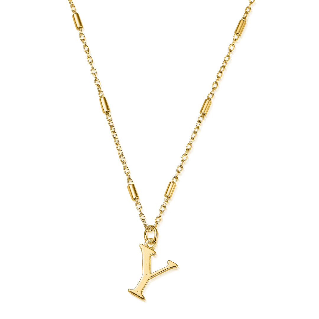 ChloBo Gold Initials A-Z Necklace