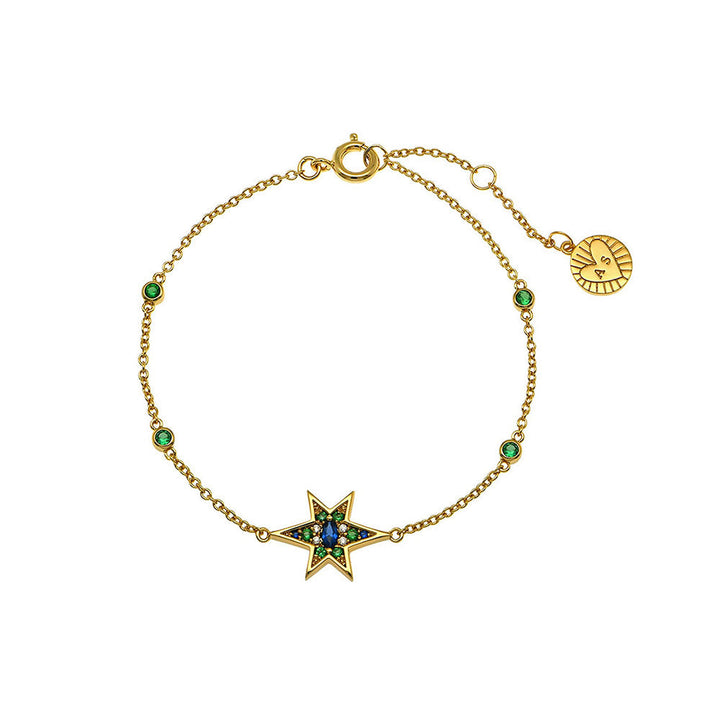 Amelia Scott Gold Nova North Star Chain Bracelet image