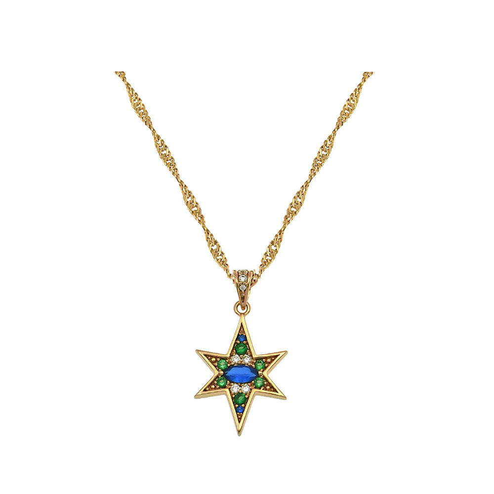 Amelia Scott Gold Nova North Star Pendant Necklace image