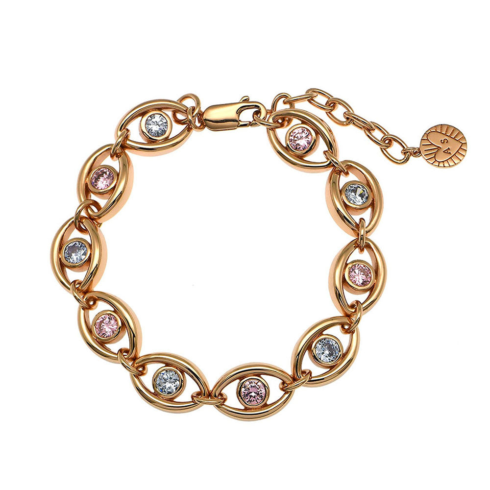 Amelia Scott Rose Gold Blush Pink Bracelet Stacking Set image 2