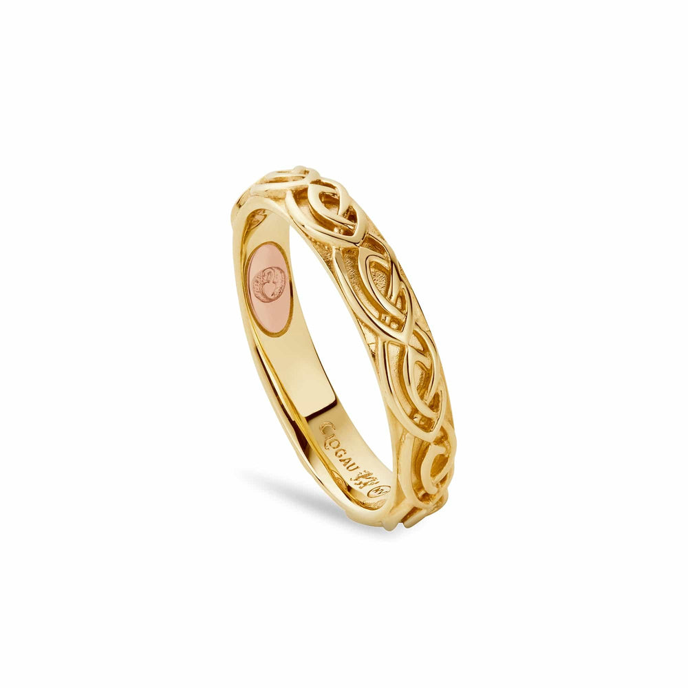 Clogau Gold Annwyl Celtic 4mm Ring