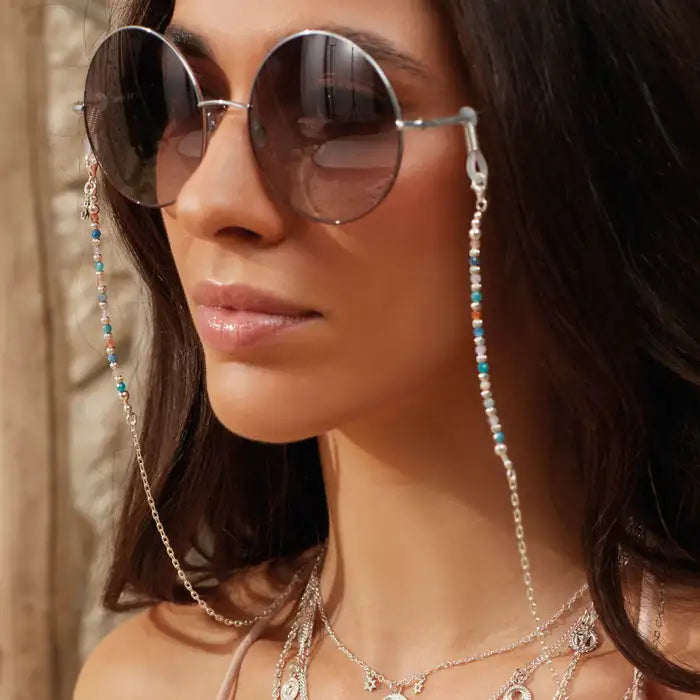 ChloBo Silver Light Echoes Sunglasses Chain