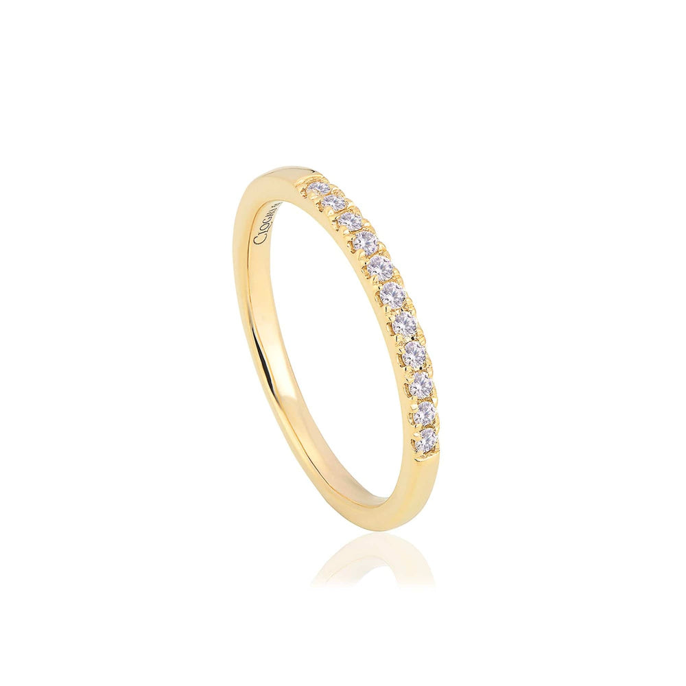 Clogau 18ct Yellow Gold Timeless Love Wedding Ring image