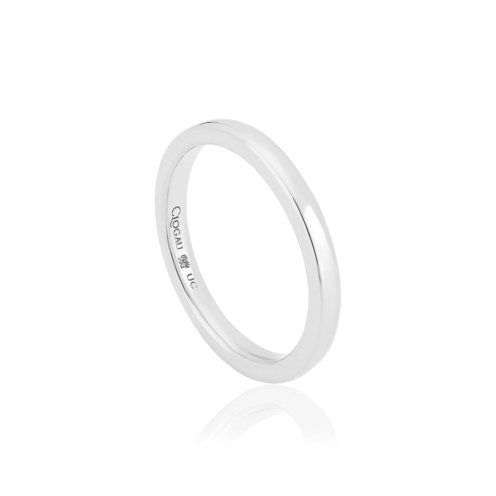 Clogau 9ct White Gold New Beginning Wedding Ring image