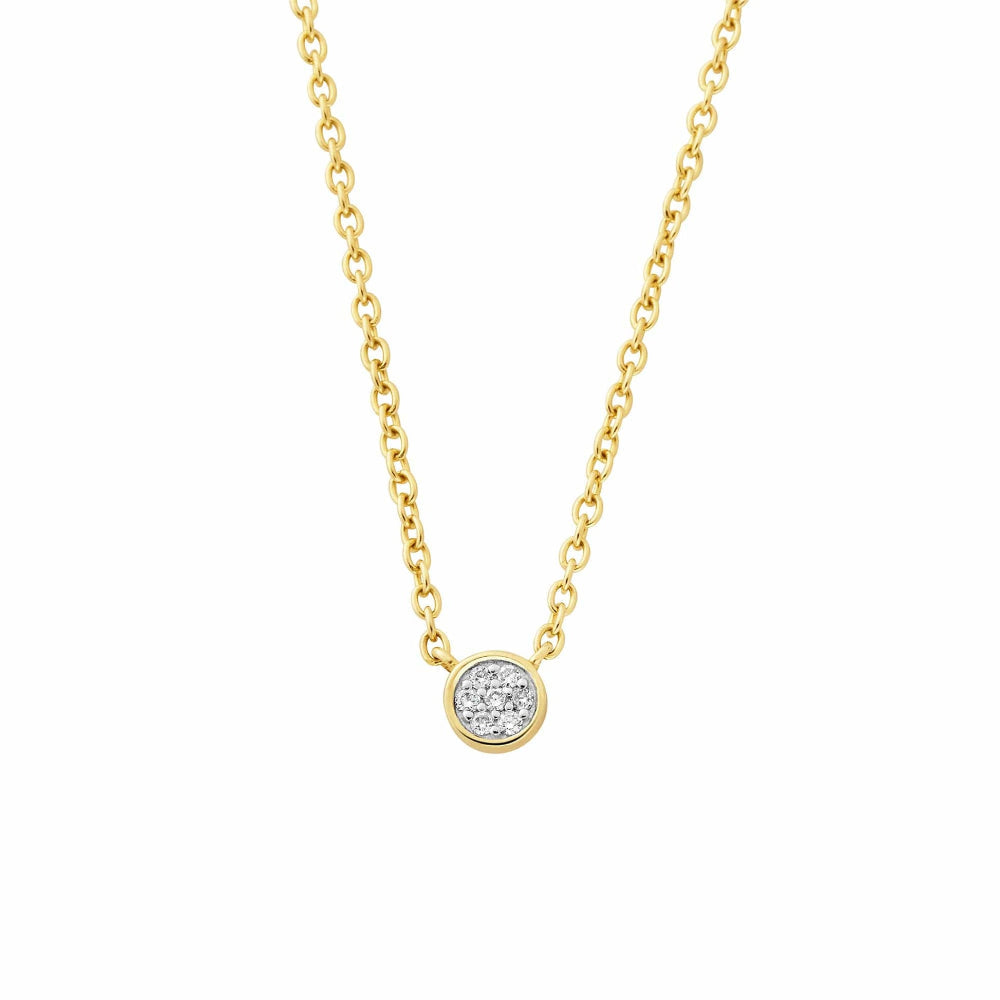 Clogau  Celebration Gold and Laboratory-Created Diamond Necklace image