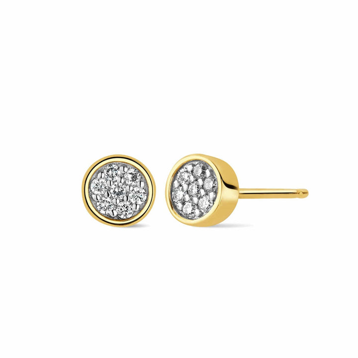 Clogau  Celebration Gold and Laboratory-Created Diamond Stud Earrings image