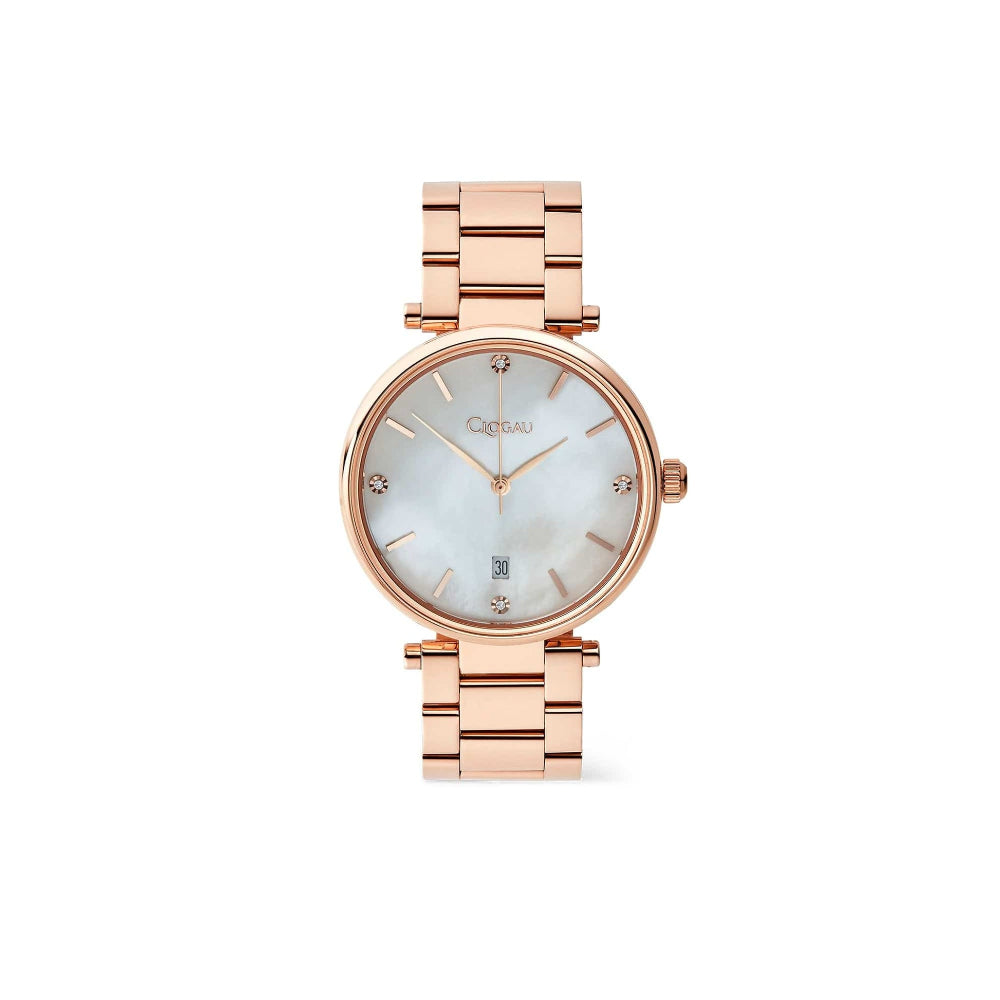 Clogau Celyn Classic Mother of Pearl Rose Gold Women's Watch image