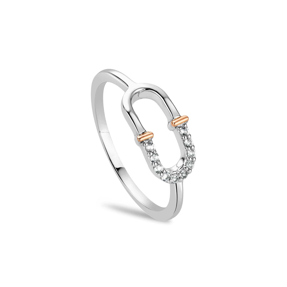 Clogau Connection Silver Ring 