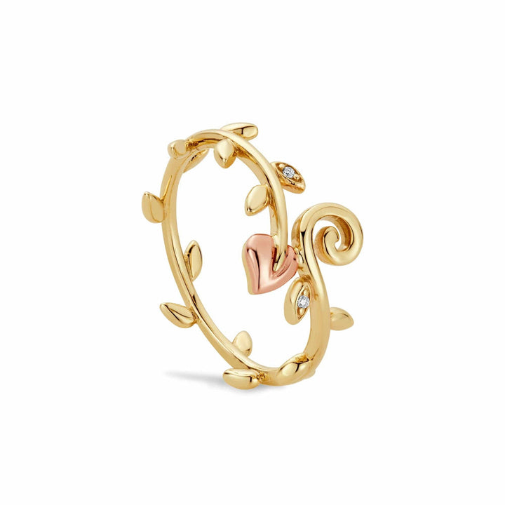 Clogau Vine of Life Gold and Diamond Ring image