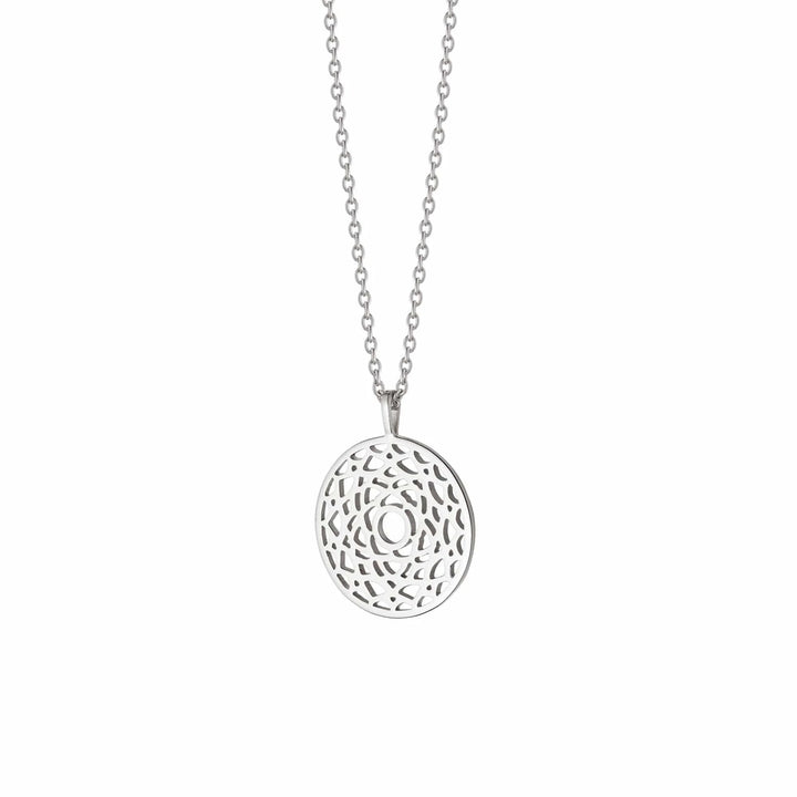 Daisy London Silver Crown Chakra Necklace