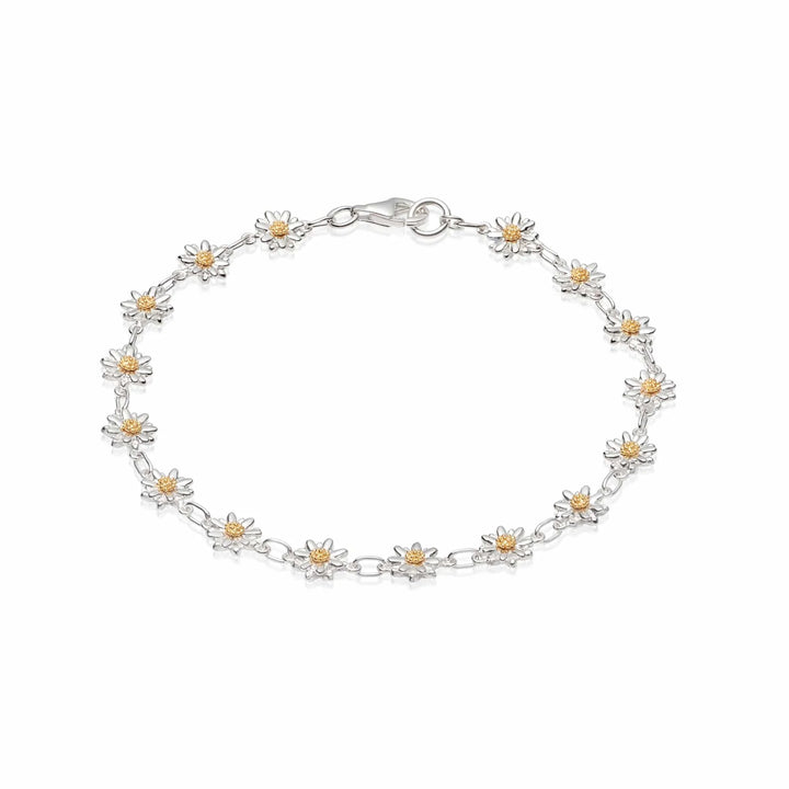 Daisy London Silver Daisy Chain Bracelet