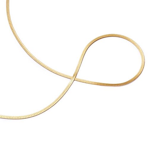 Daisy London Gold Fine Snake Chain Necklace