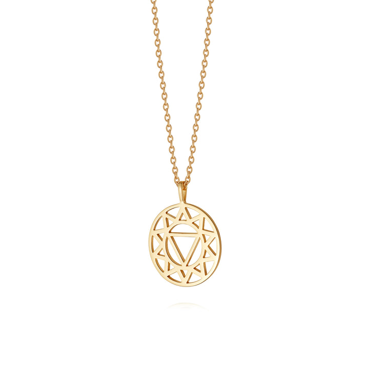 Daisy London Gold Solar Plexus Chakra Necklace