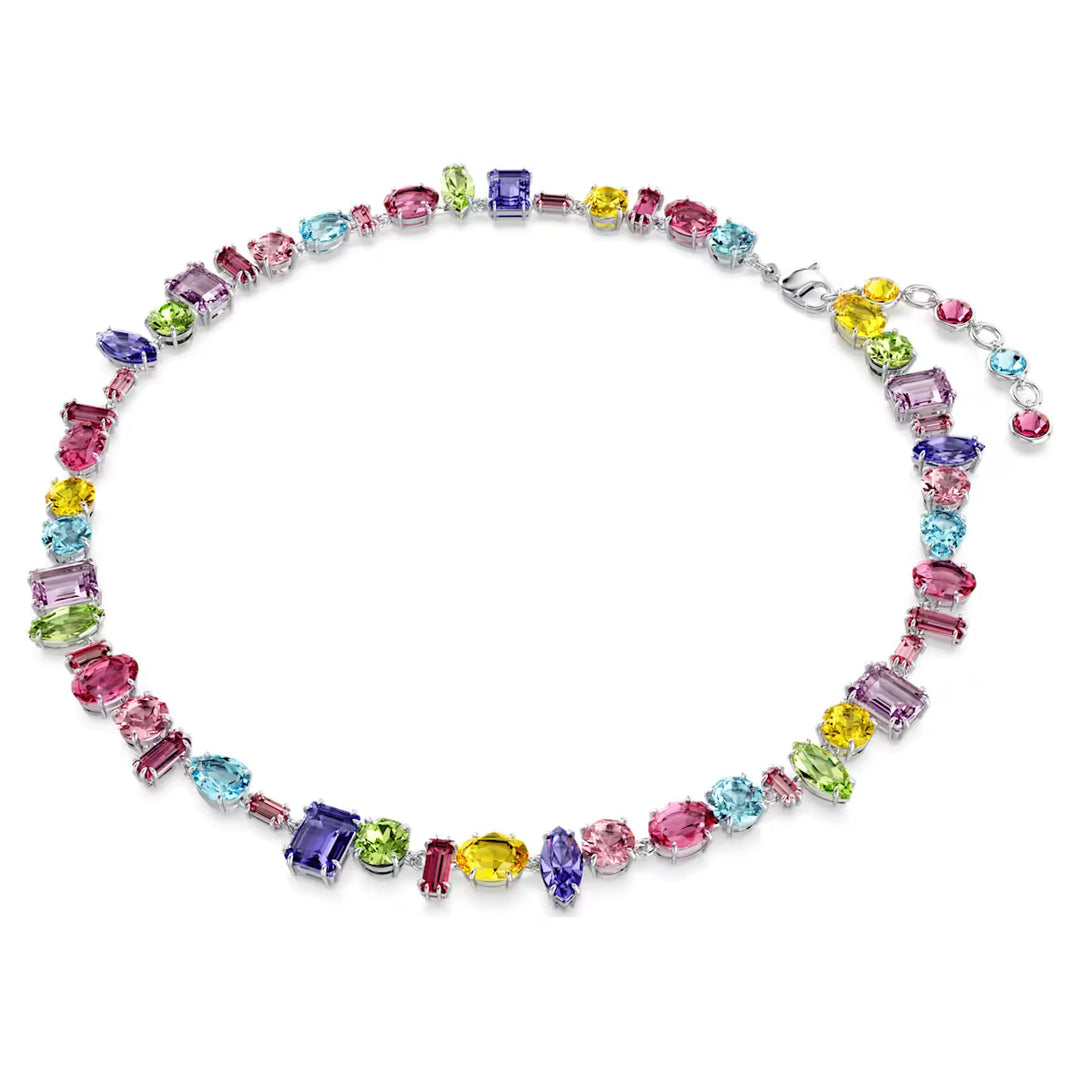 Swarovski Multicoloured Gema Mixed Cuts Necklace