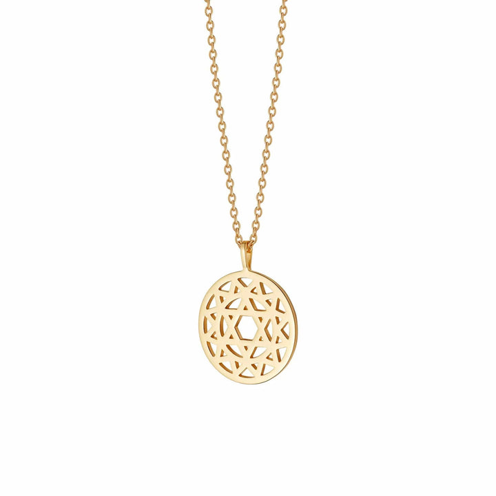 Daisy London Gold Heart Chakra Necklace