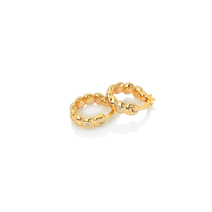 Hot Diamonds X Jac Jossa Gold Beach Earrings