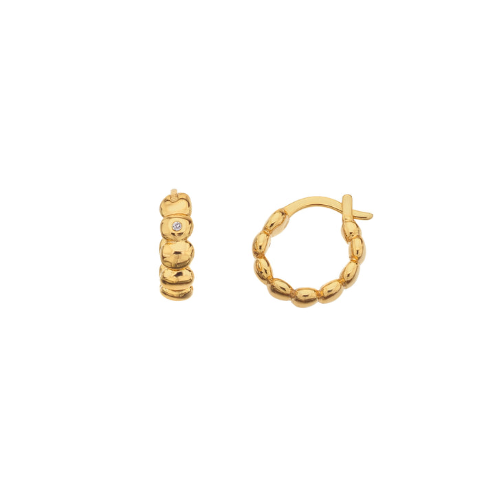 Hot Diamonds X Jac Jossa Gold Beach Earrings