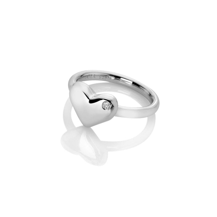 Hot Diamonds Silver Desire Heart Ring