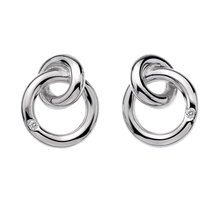 Hot Diamonds Silver Eternal Earrings