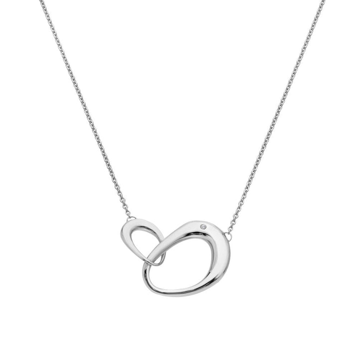 Hot Diamonds Silver Sleek Necklace