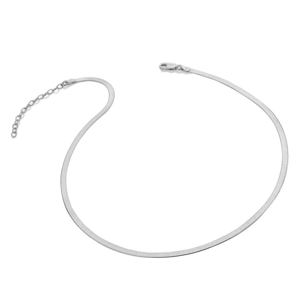 Hot Diamonds Silver Snake Chain Necklace