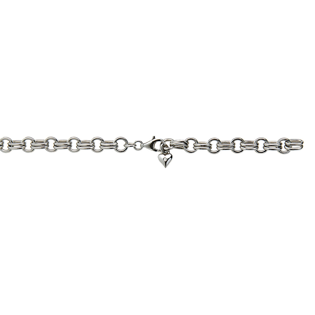 Hot Diamonds Silver Statement Bracelet