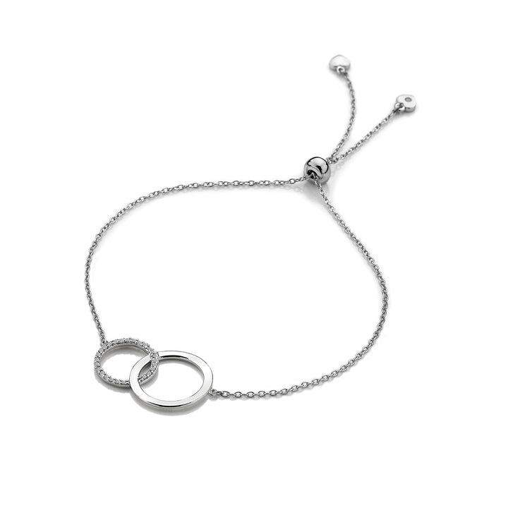 Hot Diamonds Silver Striking Circle Bracelet