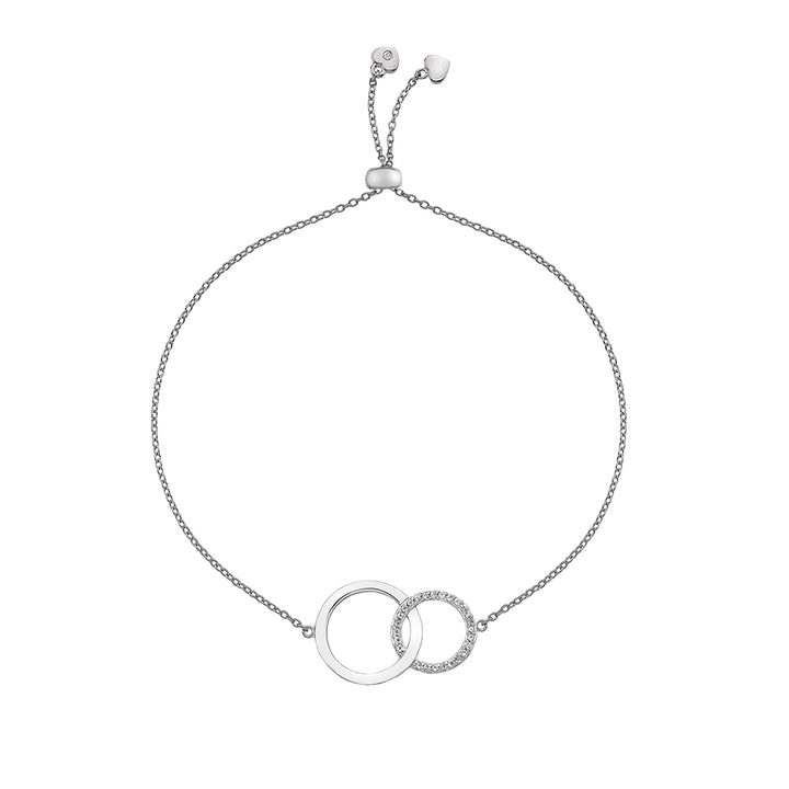 Hot Diamonds Silver Striking Circle Bracelet